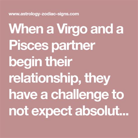 pisces virgo dating